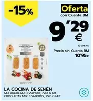 Oferta de La Cocina De Senén - Croquetas Mix 3 por 9,29€ en BM Supermercados