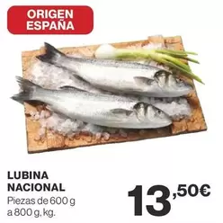 Oferta de Origen - Lubina Nacional por 13,5€ en Supercor