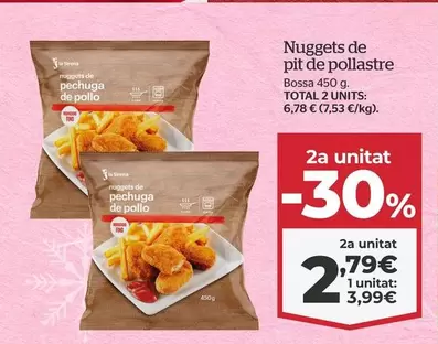 Oferta de Nuggets De Pechuga De Pollo por 3,99€ en La Sirena