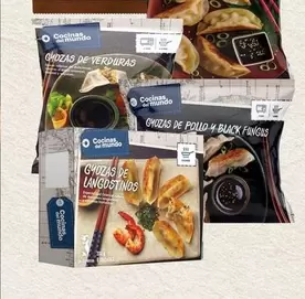 Oferta de Surtido De Gyozas Pollo Y Black Fungus , Pato Y Salsa Hoisin Vici O Cerdo por 3,99€ en La Sirena