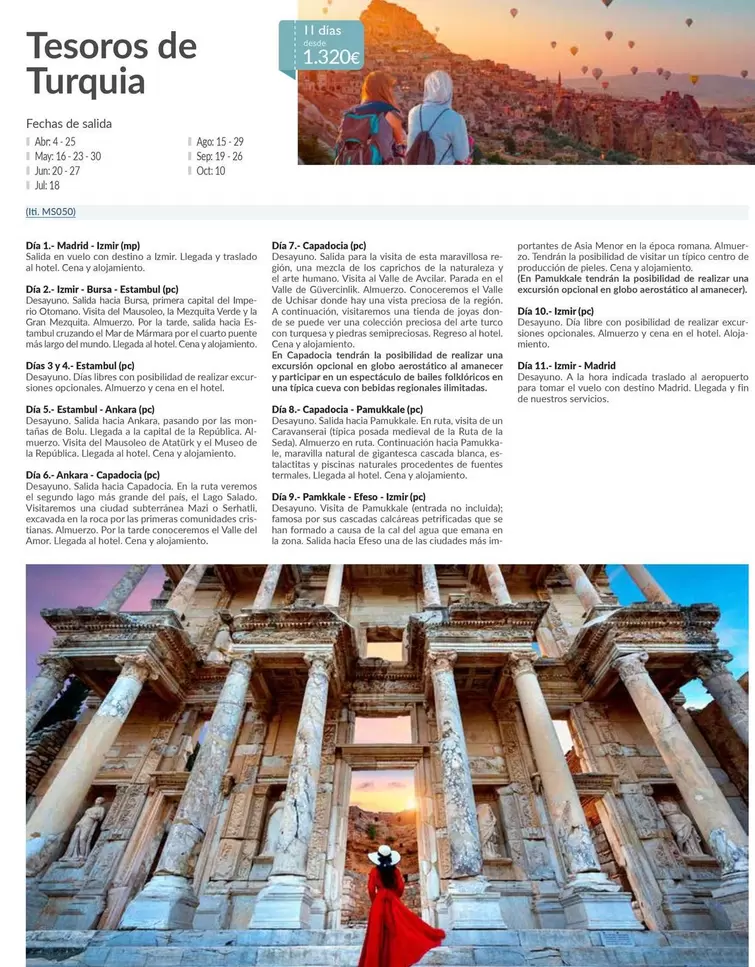 Oferta de Tesores De Turquía por 1320€ en Nautalia Viajes