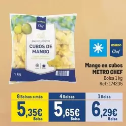 Oferta de Chef - Mango En Cubos por 6,29€ en Makro