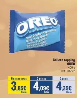 Oferta de Oreo - Galleta Topping por 4,29€ en Makro