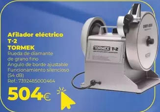 Oferta de Tormek - Afilador Eléctrico T-2 por 504€ en Makro