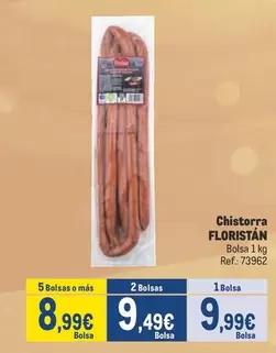 Oferta de Floristan - Chistorra por 9,99€ en Makro