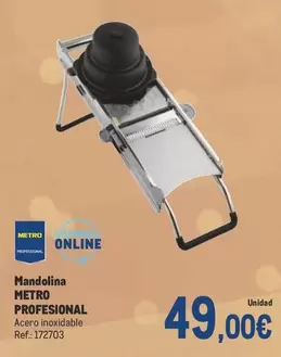 Oferta de Mandolina por 49€ en Makro