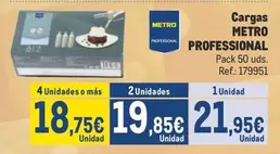 Oferta de Metro Professional - Carga Professional por 21,95€ en Makro