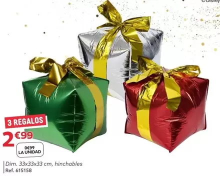 Oferta de 3 Regalos por 2,99€ en GiFi