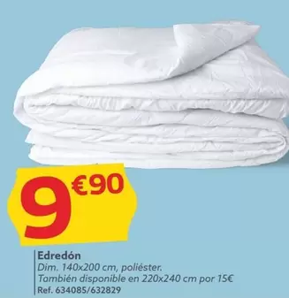 Oferta de Edredón por 9,9€ en GiFi