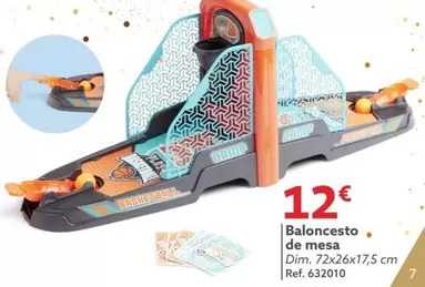 Oferta de Baloncesto De Mesa por 12€ en GiFi