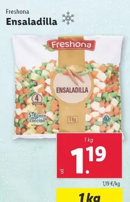 Oferta de Freshona - Ensaladilla por 1,19€ en Lidl