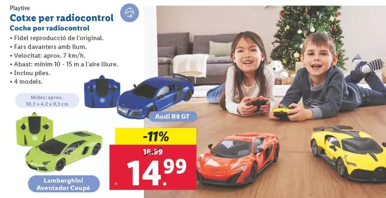 Oferta de Playtive - Coche Por Radiocontrol  por 14,99€ en Lidl