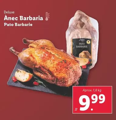 Oferta de Deluxe - Pato Barbarie por 9,99€ en Lidl