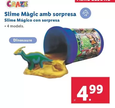 Oferta de Craze - Slime Magico Con Sorpresa por 4,99€ en Lidl