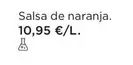 Oferta de Salsa De Naranja por 10,95€ en El Corte Inglés