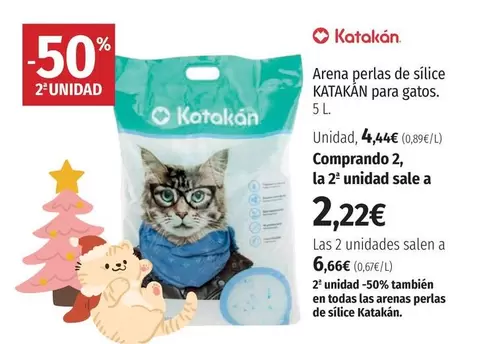 Oferta de Katakan - Arena Perlas De Silice por 4,44€ en El Corte Inglés