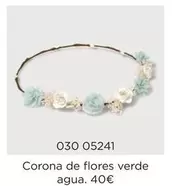 Oferta de Corona -  De Flores Verde Agua por 40€ en El Corte Inglés