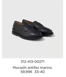 Oferta de Mocasin Antifaz Marino. por 59,99€ en El Corte Inglés