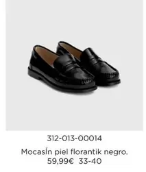 Oferta de Mocasin Piel Florantik Negro. por 59,99€ en El Corte Inglés