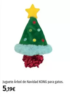 Oferta de Juguete Árbol De Navidad Kong Para Gatos por 5,19€ en El Corte Inglés