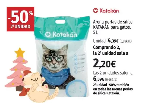 Oferta de Katakan - Arena Perlas De Silice por 4,39€ en El Corte Inglés