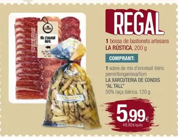 Oferta de Regal - La Rustica por 5,99€ en Condis