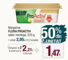 Oferta de ProActiv - Margarina Sabor Mantega por 2,95€ en Condis