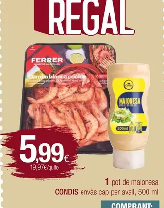 Oferta de Condis - Envas Cap Per Avall por 5,99€ en Condis