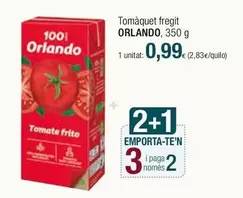 Oferta de Orlando - Tomaquet Fregit por 0,99€ en Condis