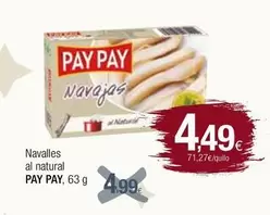 Oferta de Pay pay - Pay Pay por 4,49€ en Condis