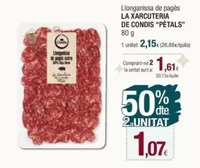 Oferta de Condis - Llonganissa De Pagès por 2,15€ en Condis