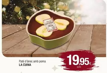 Oferta de La cuina - Paté D'ànec Amb Poma por 19,95€ en Condis