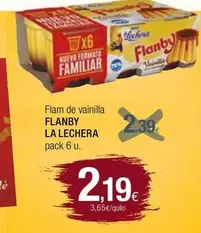 Oferta de Flanby - Flam De Vainilla por 2,19€ en Condis