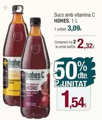 Oferta de Sucs Amb Vitamina C por 3,09€ en Condis