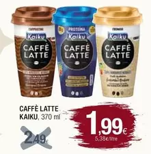 Oferta de Kaiku - Caffe Latte por 1,99€ en Condis