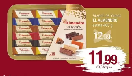 Oferta de El Almendro - Assorti De Torrons por 11,99€ en Condis