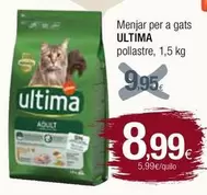 Oferta de Última - Menjar Per A Gats Pollastre por 8,99€ en Condis