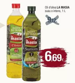 Oferta de La Masía - Oli D'oliva por 6,69€ en Condis