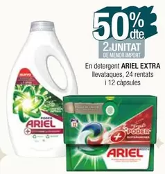 Oferta de Ariel - En Detergent Extra en Condis