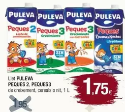 Oferta de Puleva - Peques 2, Peques 3 por 1,75€ en Condis