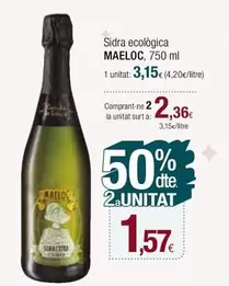 Oferta de Maeloc - Sidra Ecologica por 3,15€ en Condis