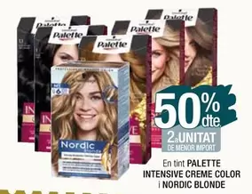 Oferta de Schwarzkopf - En Tint Palette Intensive Creme Color I Nordic Blonde en Condis