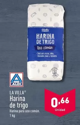 Oferta de La Villa - Harina De Trigo por 0,66€ en ALDI