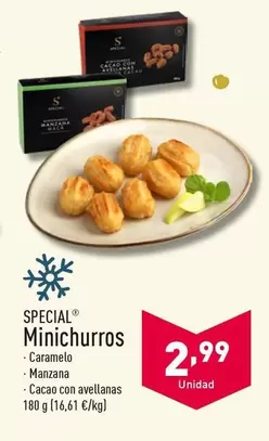 Oferta de Caramelo - Minichurros  por 2,99€ en ALDI