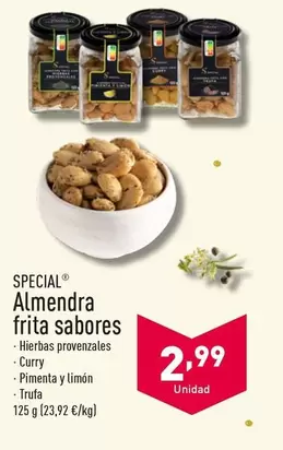 Oferta de Special - Almendra Frita Sabores por 2,99€ en ALDI