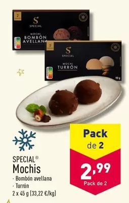 Oferta de Special - Mochis por 2,99€ en ALDI