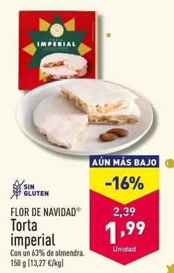 Oferta de Flor De Navidad - Torta Imperial  por 1,99€ en ALDI