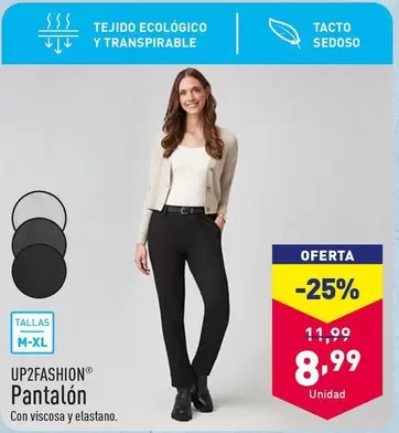 Oferta de Up2fashion - Pantalón  por 8,99€ en ALDI