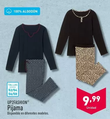 Oferta de Up2fashion - Pijama por 9,99€ en ALDI