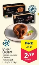 Oferta de Special - Coulant por 2,99€ en ALDI